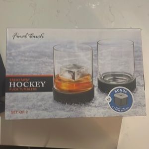 Final Touch Hockey Puck Tumblers